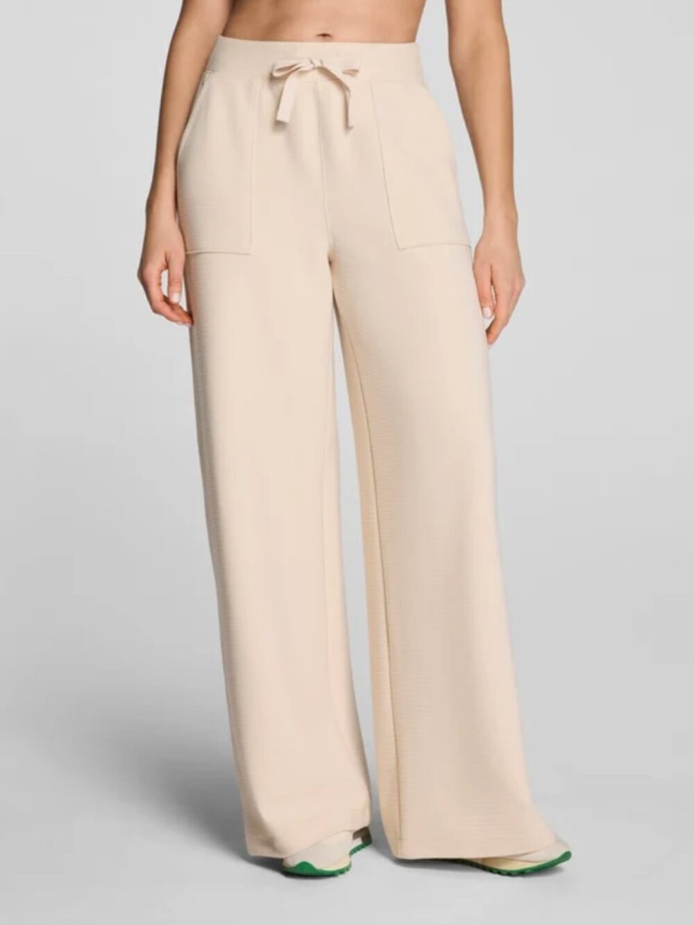 SPANX AirEssentials® French Rib Wide Leg Pant Size Medium